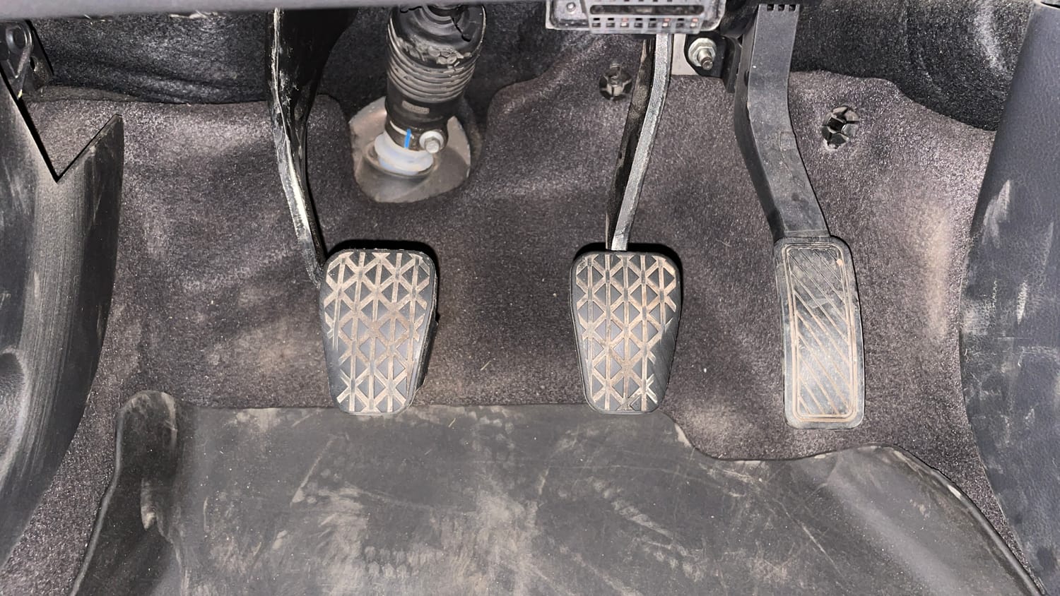 Used 2021 Ford Freestyle Titanium Plus 1.2 Ti-VCT Petrol Manual interior PEDALS VIEW