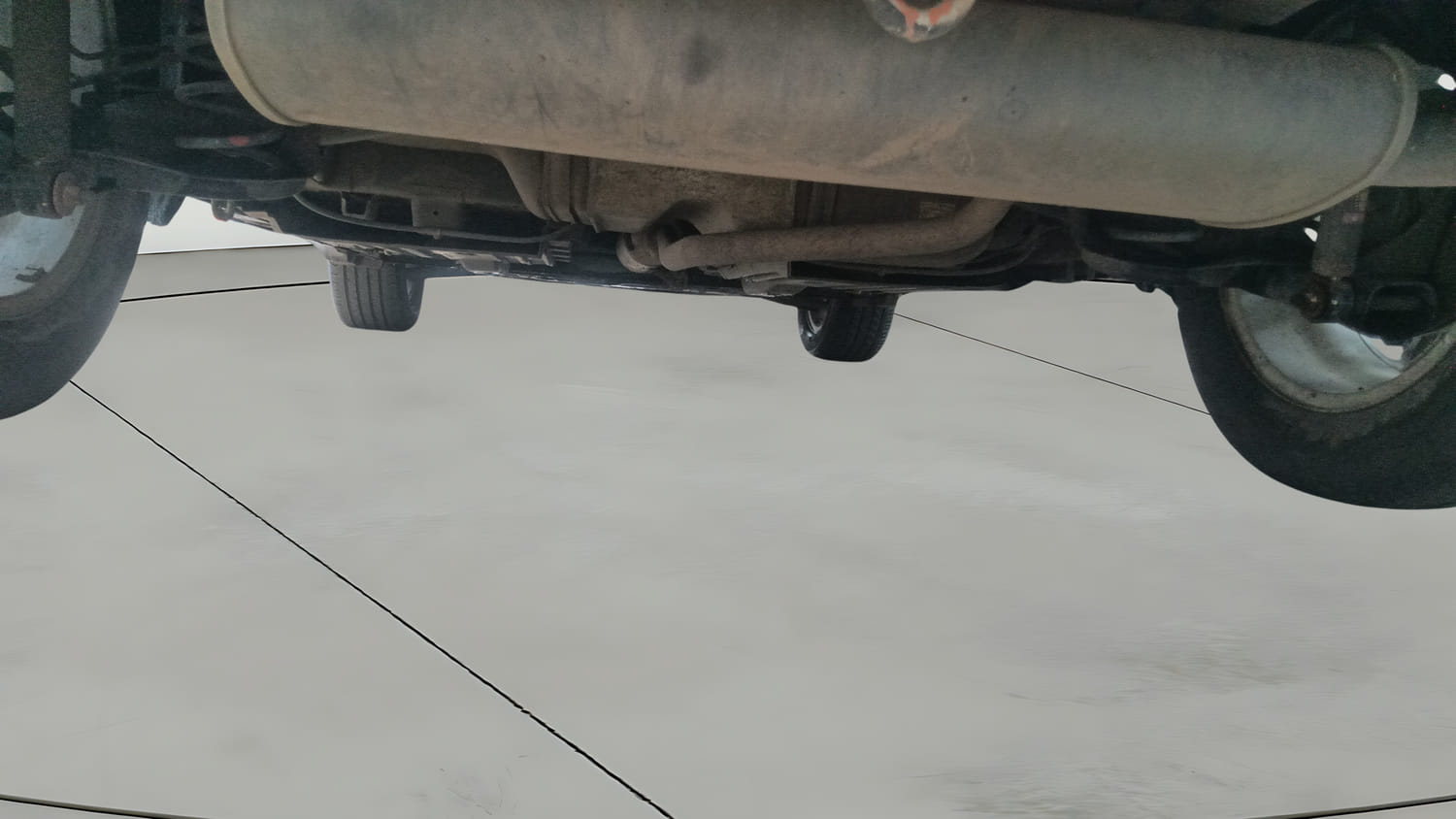 Used 2020 maruti-suzuki Vitara Brezza ZXi Plus Petrol Manual extra REAR RIGHT UNDERBODY VIEW