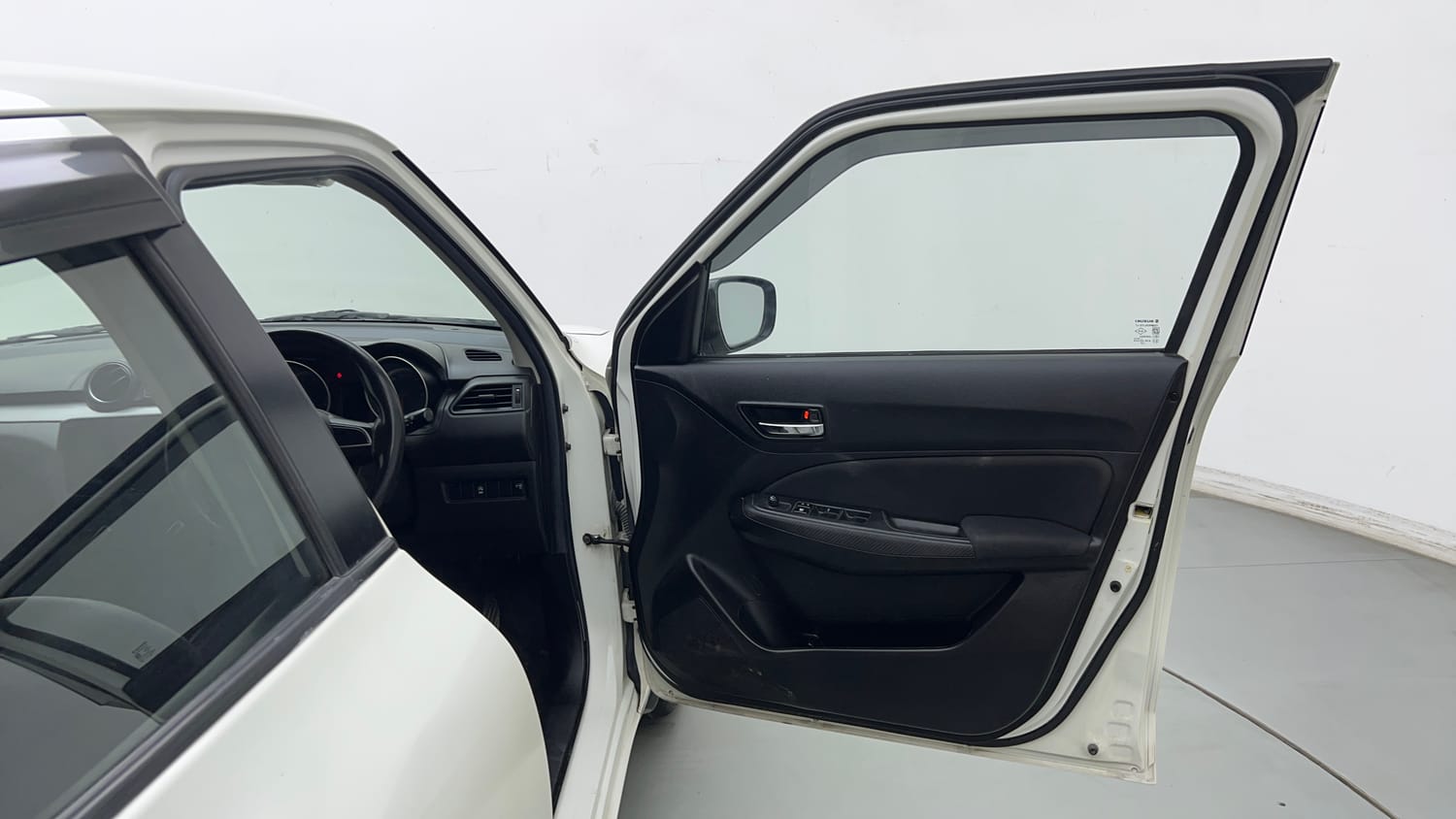 Used 2021 Maruti Suzuki Swift VXi Petrol Manual interior RIGHT FRONT DOOR OPEN VIEW