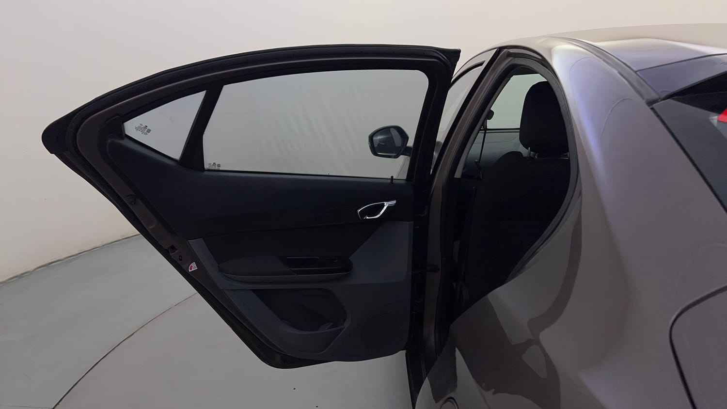 Used 2018 Tata Tigor Revotron XZA Petrol Automatic interior LEFT REAR DOOR OPEN VIEW