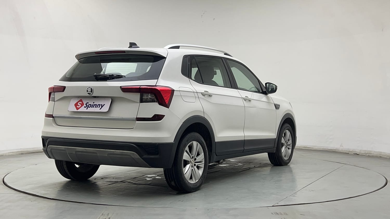Used 2021 Skoda Kushaq Ambition 1.0L TSI MT Petrol Manual exterior RIGHT REAR CORNER VIEW