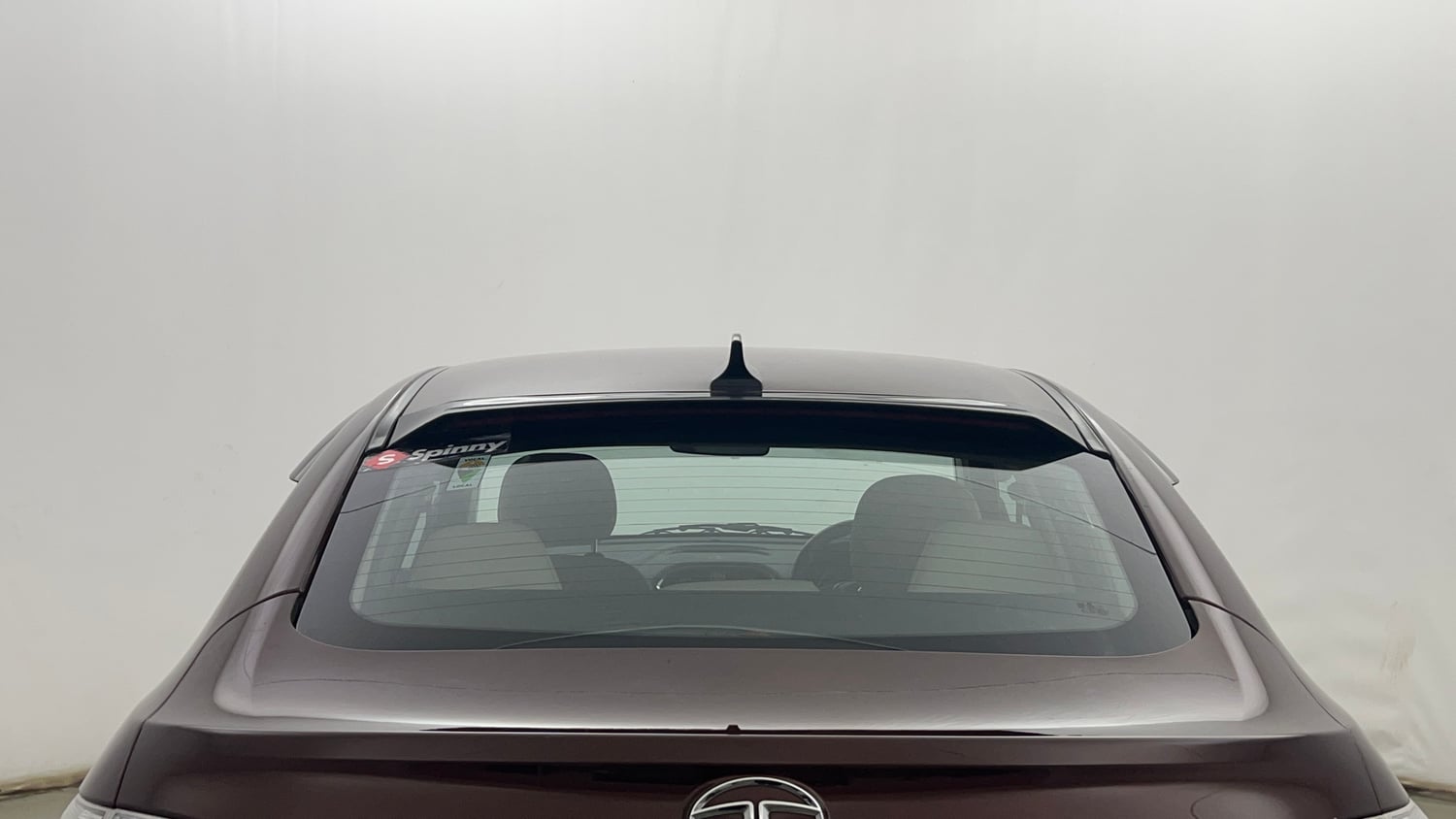 Used 2023 Tata Tigor XZA Plus Leatherette Pack Petrol Automatic exterior BACK WINDSHIELD VIEW