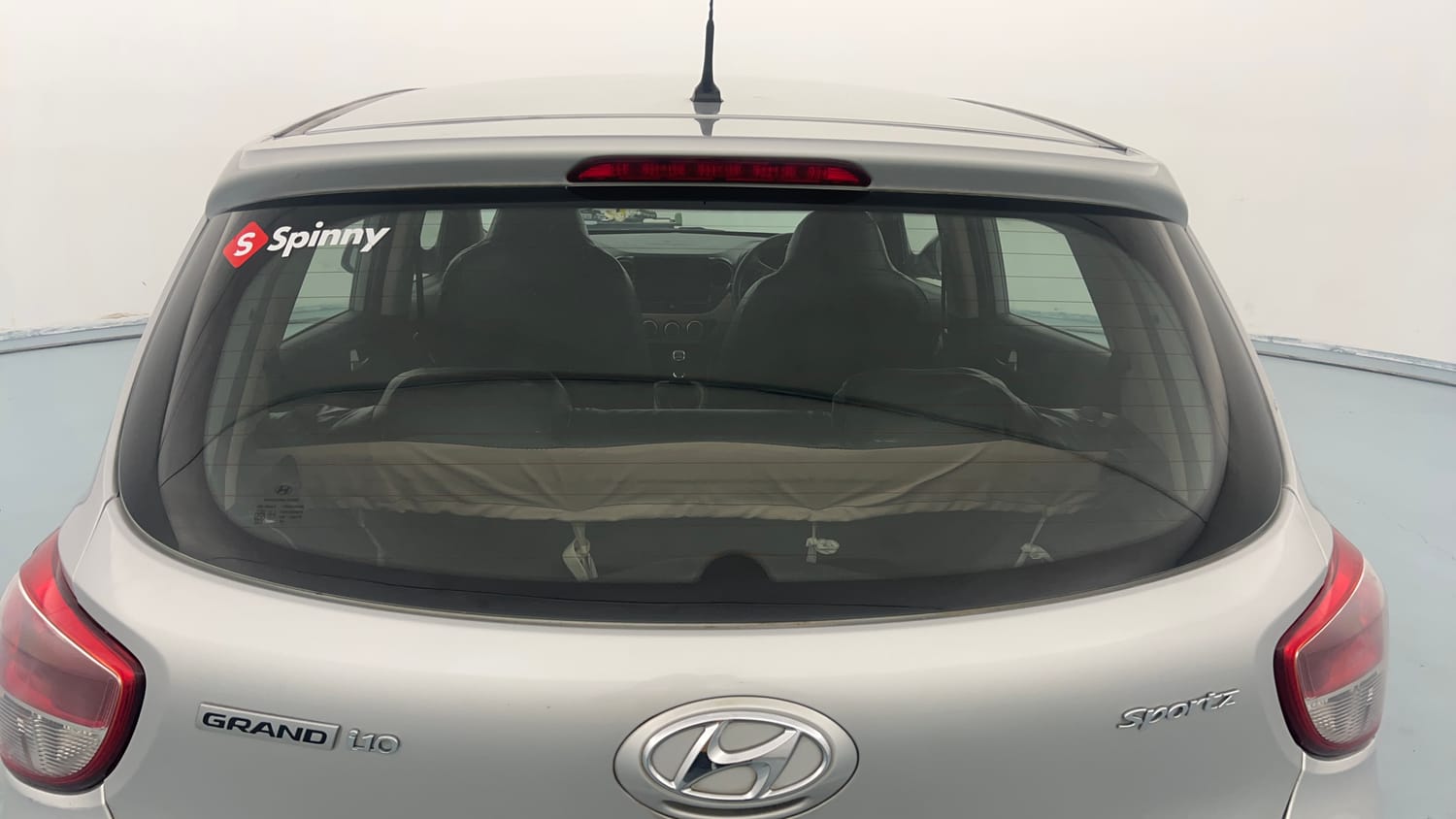 Used 2017 Hyundai Grand i10 Sportz 1.2 Kappa VTVT Petrol Manual exterior BACK WINDSHIELD VIEW