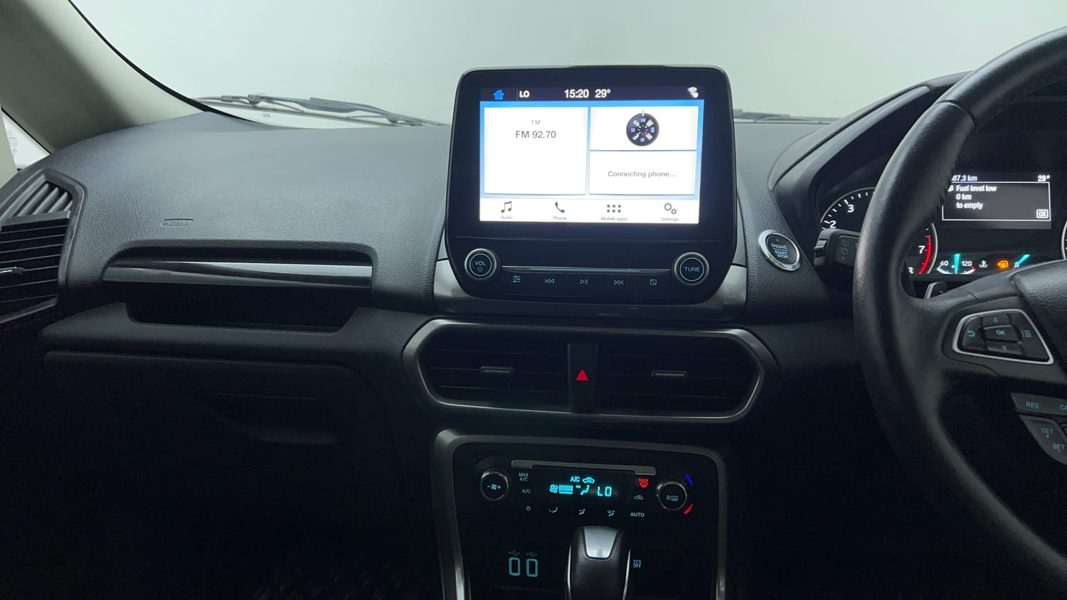 Used 2019 Ford EcoSport Titanium + 1.5L Ti-VCT AT Petrol Automatic top_features Integrated (in-dash) music system