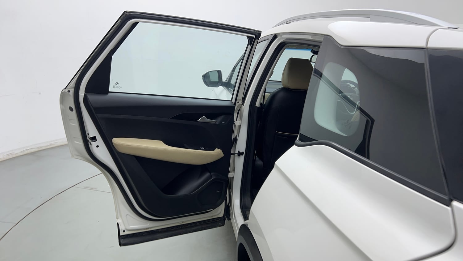 Used 2021 MG Motors Hector Super 1.5 Petrol Turbo MT Petrol Manual interior LEFT REAR DOOR OPEN VIEW