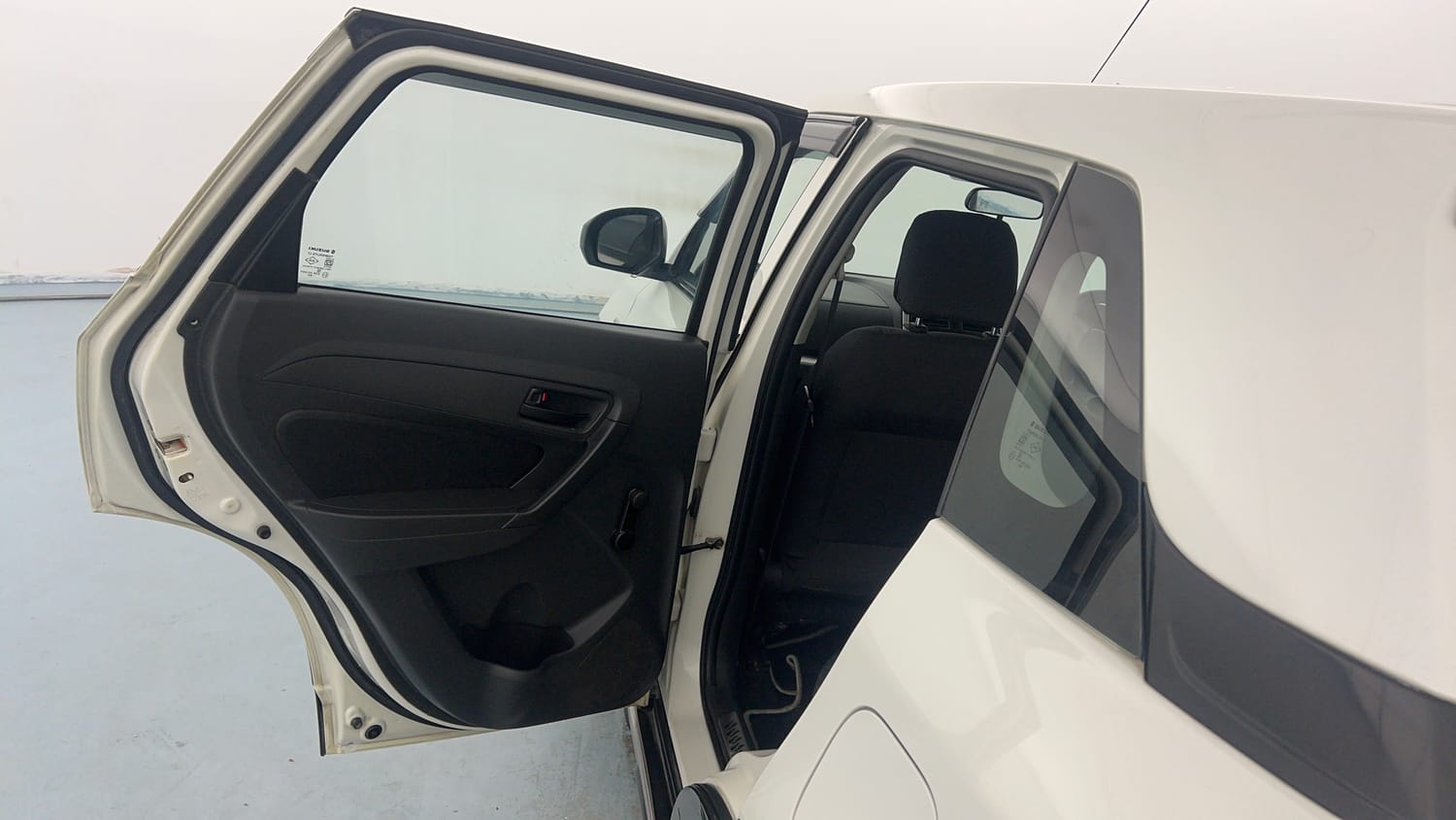 Used 2017 Maruti Suzuki Vitara Brezza LDi (O) Diesel Manual interior LEFT REAR DOOR OPEN VIEW