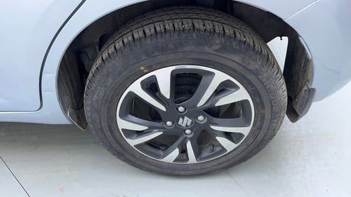 Used 2024 Maruti Suzuki Swift ZXi Plus AMT Petrol Automatic tyres LEFT REAR TYRE RIM VIEW