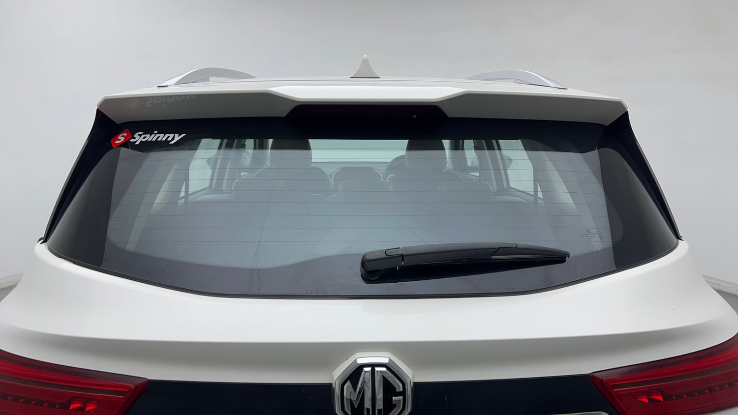 Used 2021 MG Motors Hector Super 1.5 Petrol Turbo MT Petrol Manual exterior BACK WINDSHIELD VIEW