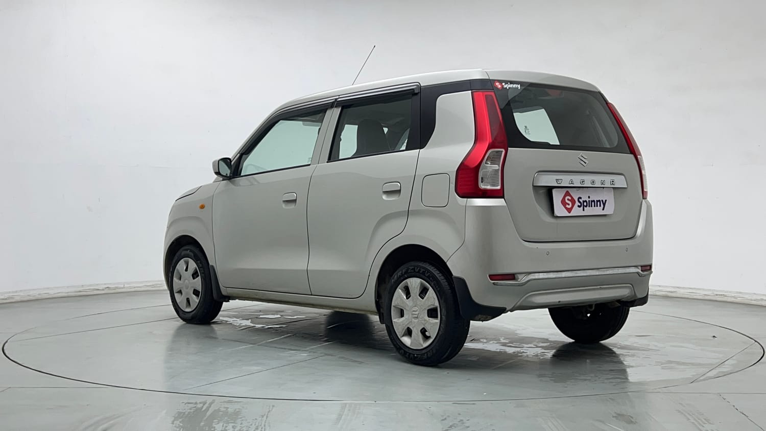 Used 2022 Maruti Suzuki Wagon R VXI 1.0 Petrol Manual exterior LEFT REAR CORNER VIEW