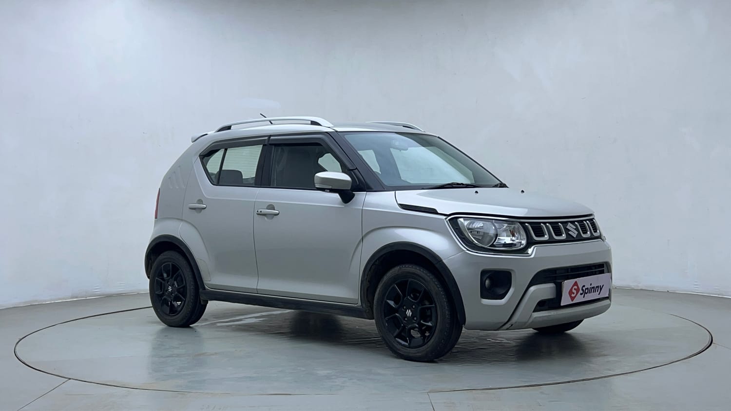 Used 2021 Maruti Suzuki Ignis Zeta 1.2 MT Petrol Manual exterior RIGHT FRONT CORNER VIEW
