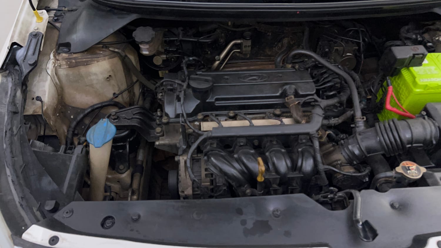 Used 2018 Hyundai Elite i20 Sportz 1.2 Petrol Manual engine ENGINE RIGHT SIDE VIEW