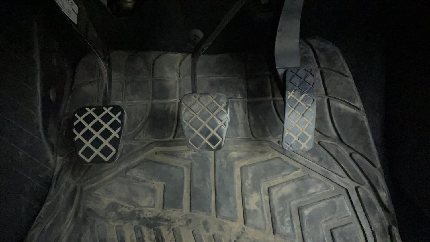 Used 2023 Volkswagen Virtus Topline 1.0 TSI MT Petrol Manual interior PEDALS VIEW