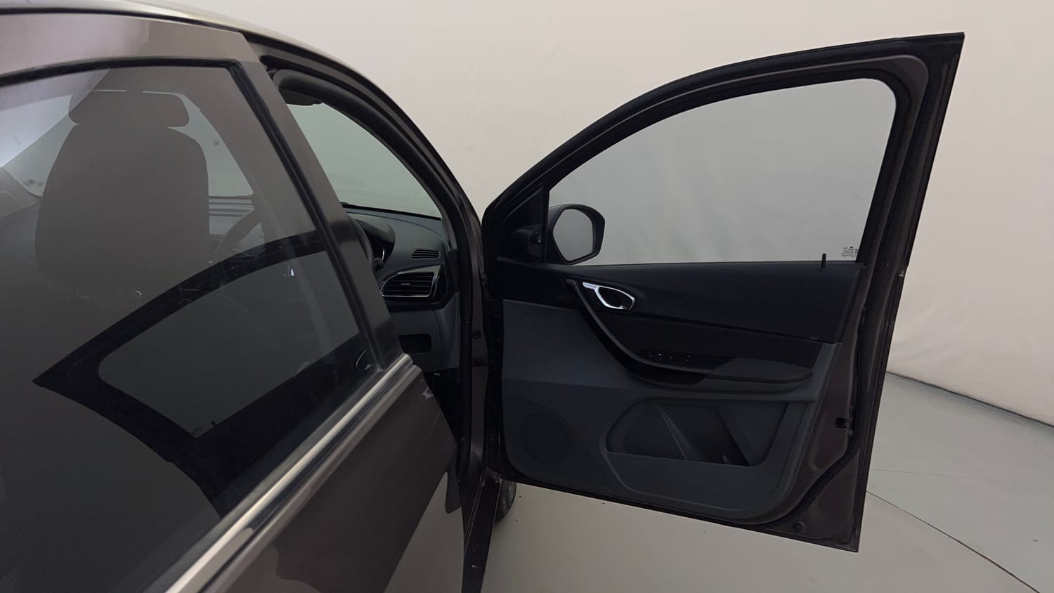 Used 2018 Tata Tigor Revotron XZA Petrol Automatic interior RIGHT FRONT DOOR OPEN VIEW