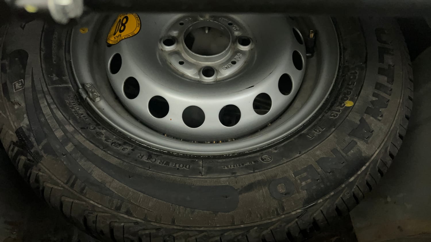 Used 2022 Tata Tiago XT CNG Cng Manual tyres SPARE TYRE VIEW