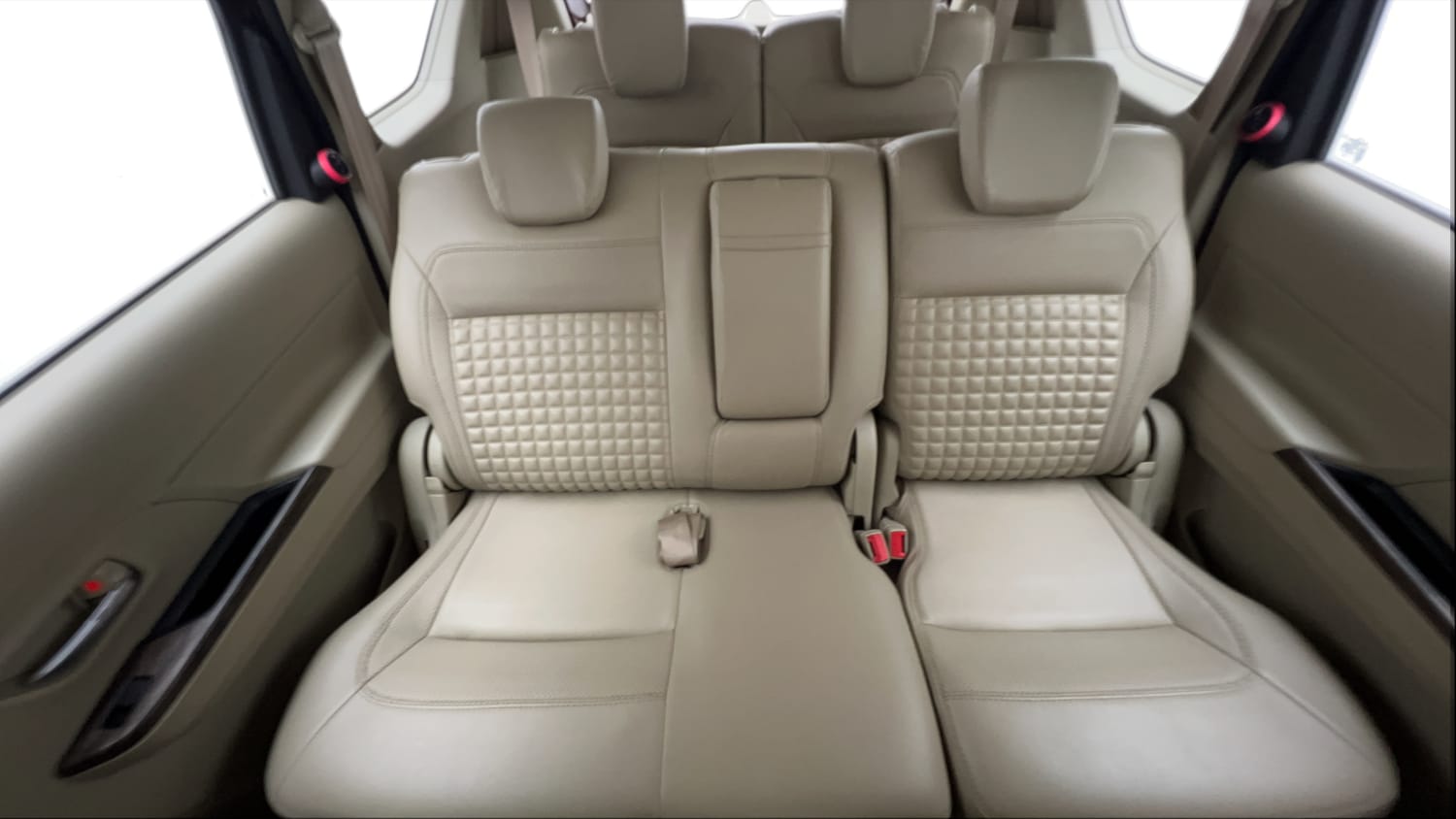Used 2022 Maruti Suzuki New Ertiga VXi Petrol Manual interior REAR SEAT CONDITION VIEW