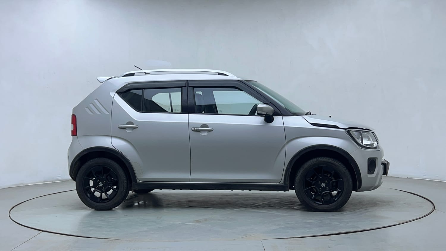 Used 2021 Maruti Suzuki Ignis Zeta 1.2 MT Petrol Manual exterior RIGHT SIDE VIEW