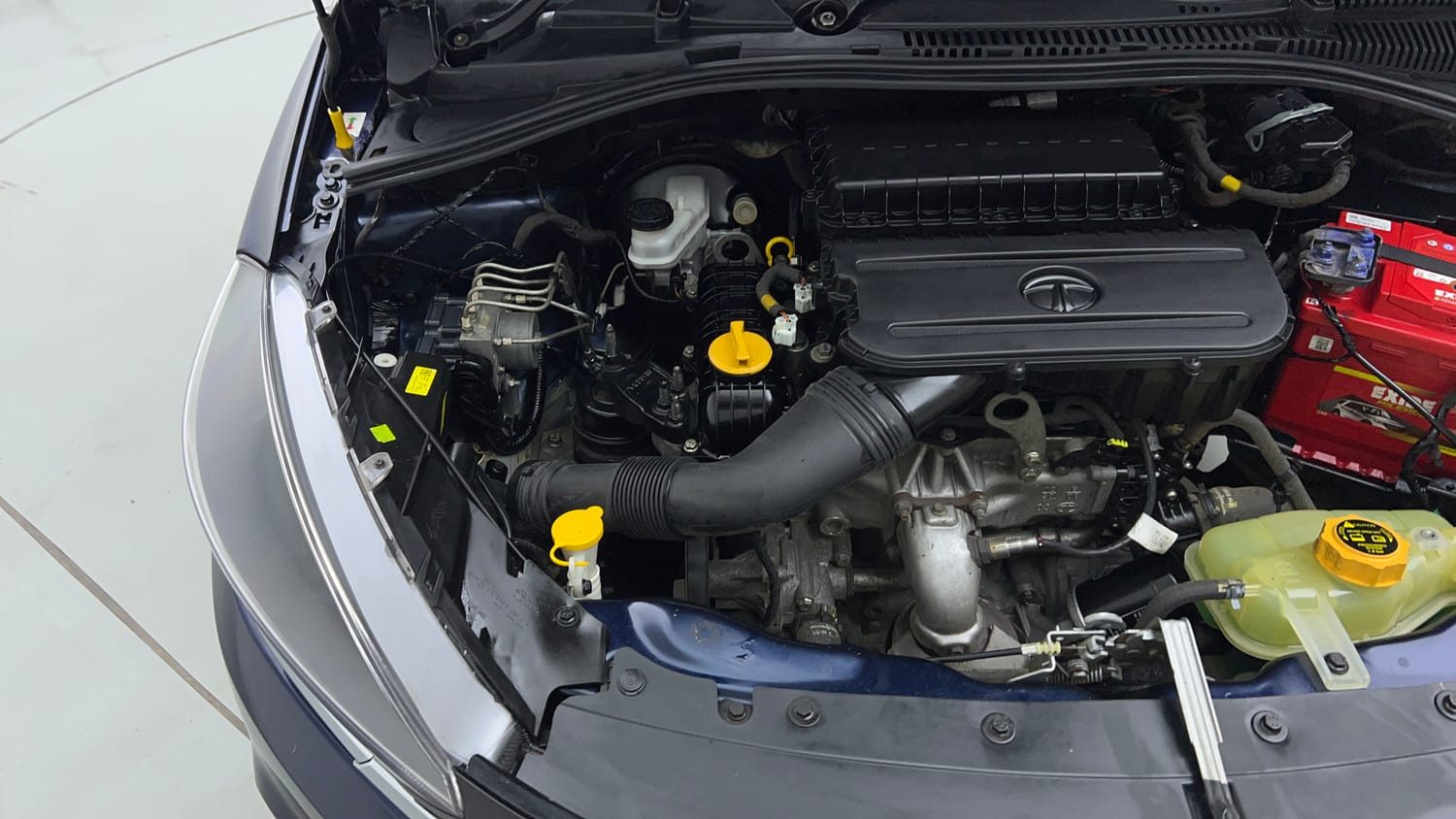 Used 2020 Tata Tigor XM Petrol Manual engine ENGINE RIGHT SIDE VIEW