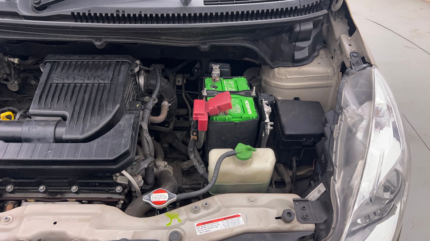 Used 2016 Maruti Suzuki Ertiga ZXI Petrol Manual engine ENGINE LEFT SIDE VIEW