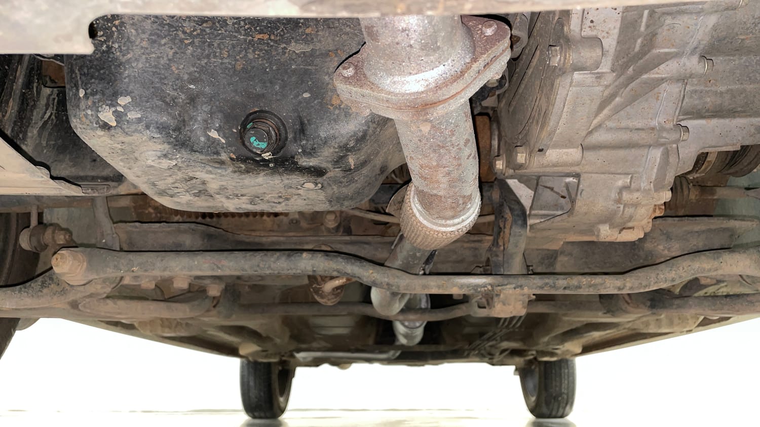 Used 2021 Tata Tiago XZ Plus Petrol Manual extra FRONT LEFT UNDERBODY VIEW
