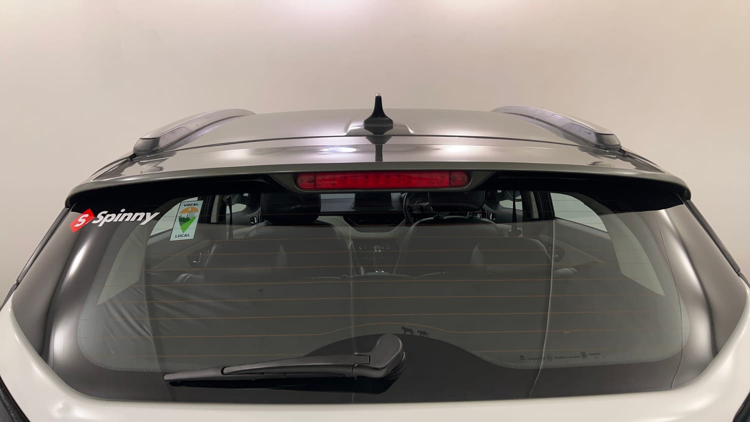 Used 2022 Tata Nexon XZA Plus (O) Diesel Diesel Automatic exterior BACK WINDSHIELD VIEW