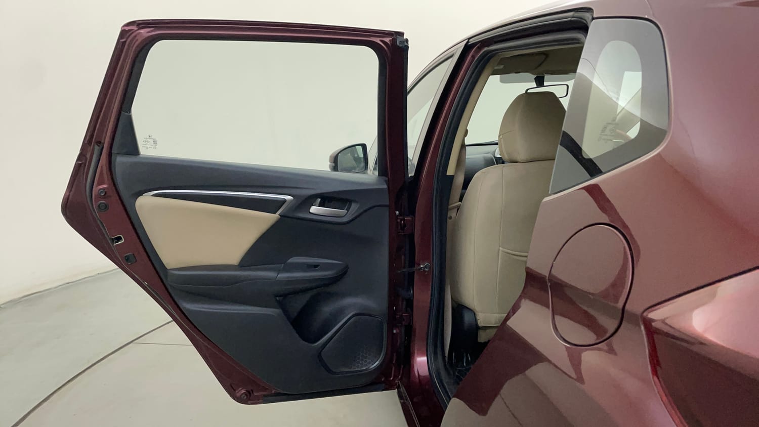 Used 2017 Honda Jazz V AT Petrol Petrol Automatic interior LEFT REAR DOOR OPEN VIEW