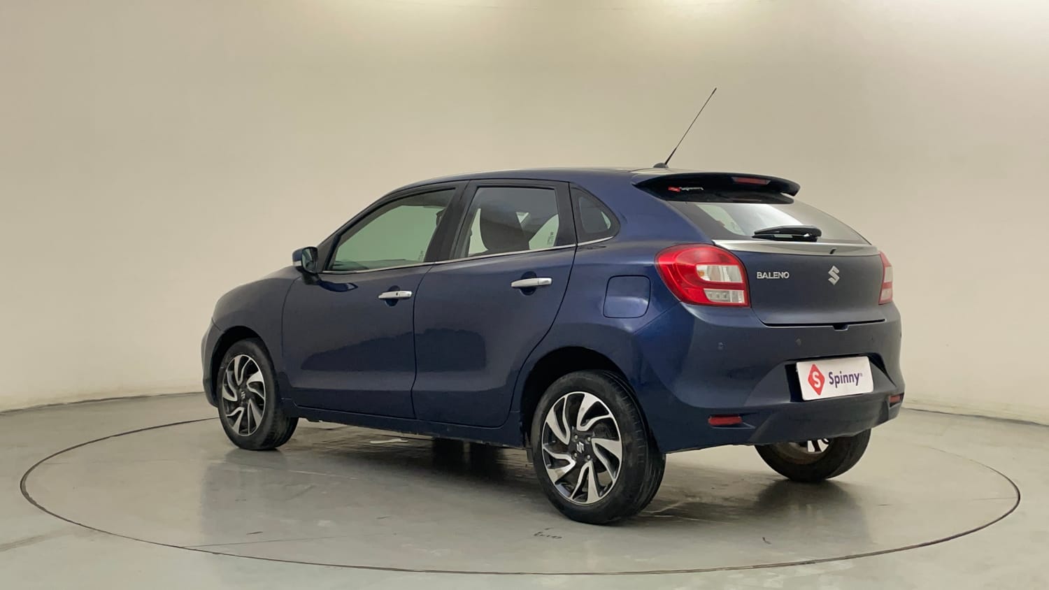 Used 2019 Maruti Suzuki Baleno Alpha Automatic Petrol Automatic exterior LEFT REAR CORNER VIEW