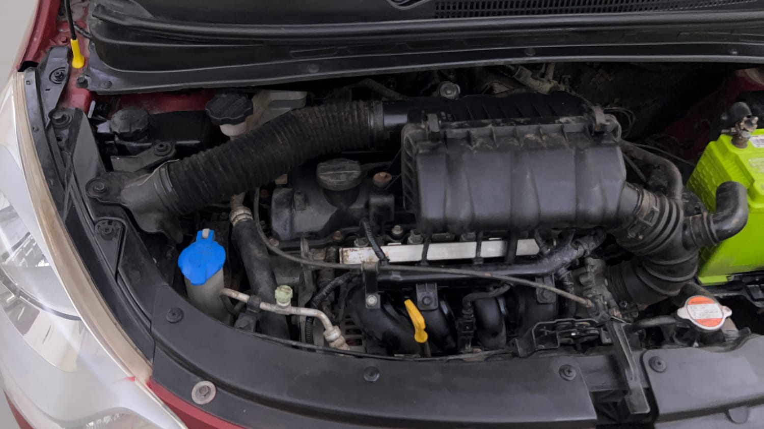 Used 2012 Hyundai i10 Sportz 1.2 Kappa2 Petrol Manual engine ENGINE RIGHT SIDE VIEW