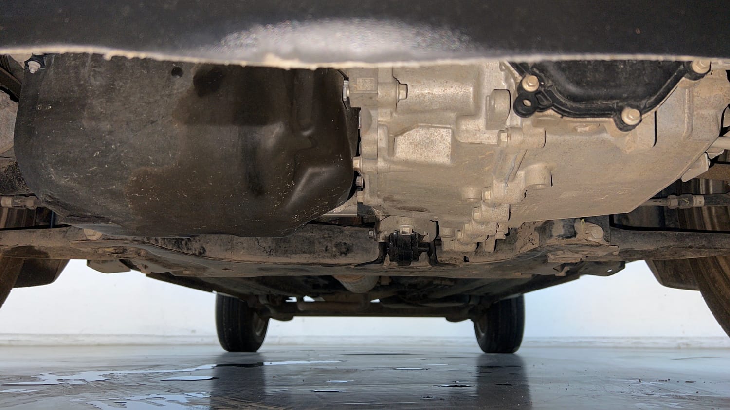 Used 2019 Ford EcoSport Titanium + 1.5L Ti-VCT AT Petrol Automatic extra FRONT LEFT UNDERBODY VIEW