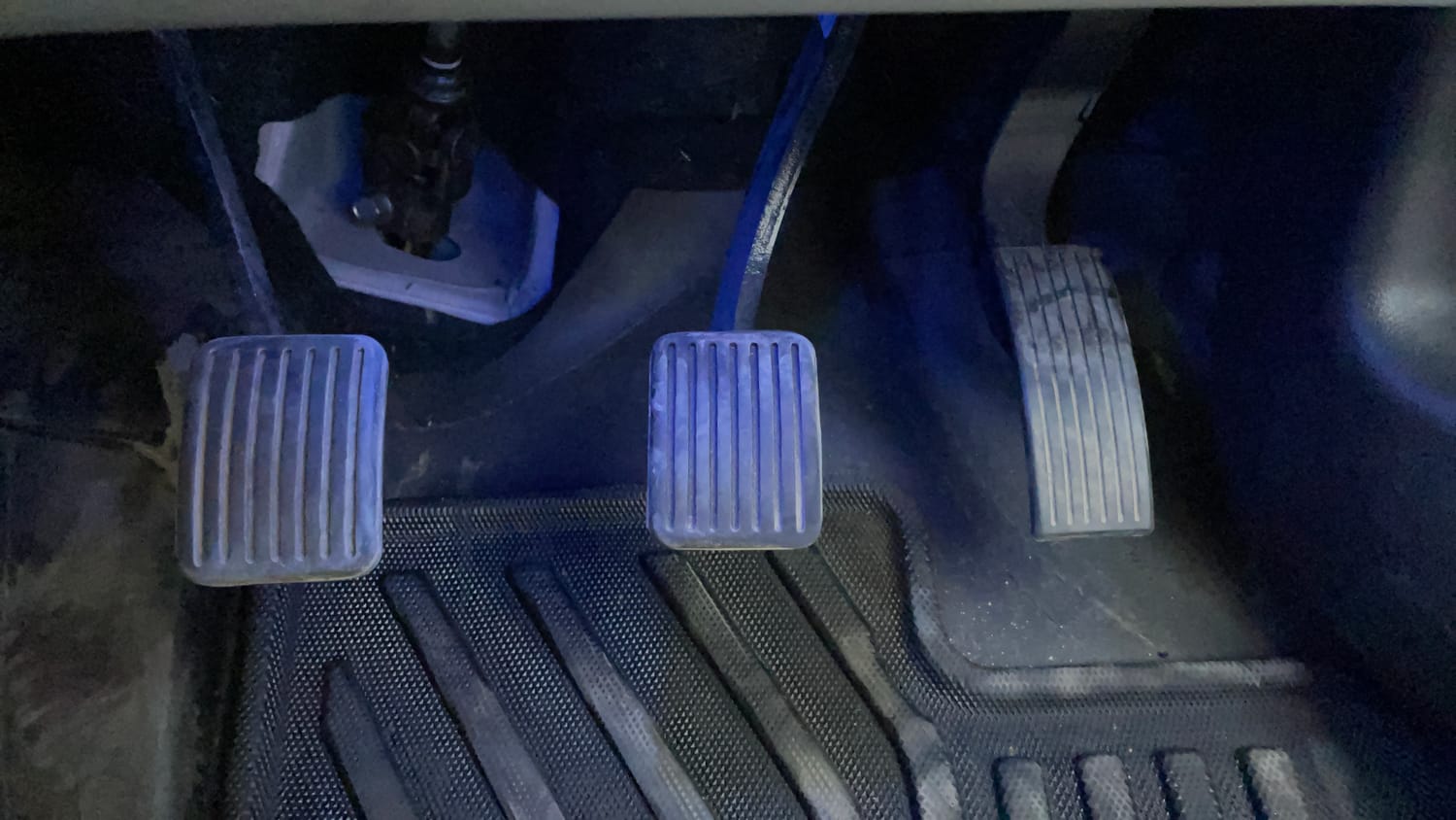 Used 2024 Hyundai Grand i10 Nios Era 1.2 Kappa Petrol Manual interior PEDALS VIEW