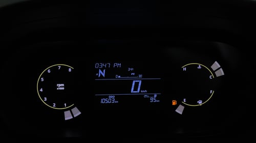 Used 2025 Tata Tiago XZA Petrol Automatic interior CLUSTERMETER VIEW