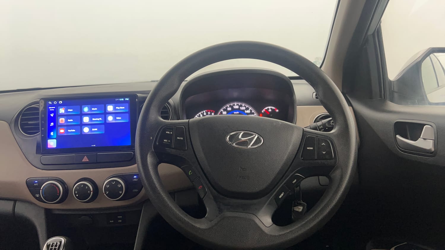 Used 2017 Hyundai Grand i10 Sportz 1.2 Kappa VTVT Petrol Manual interior STEERING VIEW