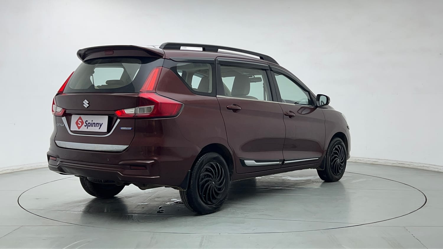 Used 2022 Maruti Suzuki New Ertiga VXi Petrol Manual exterior RIGHT REAR CORNER VIEW