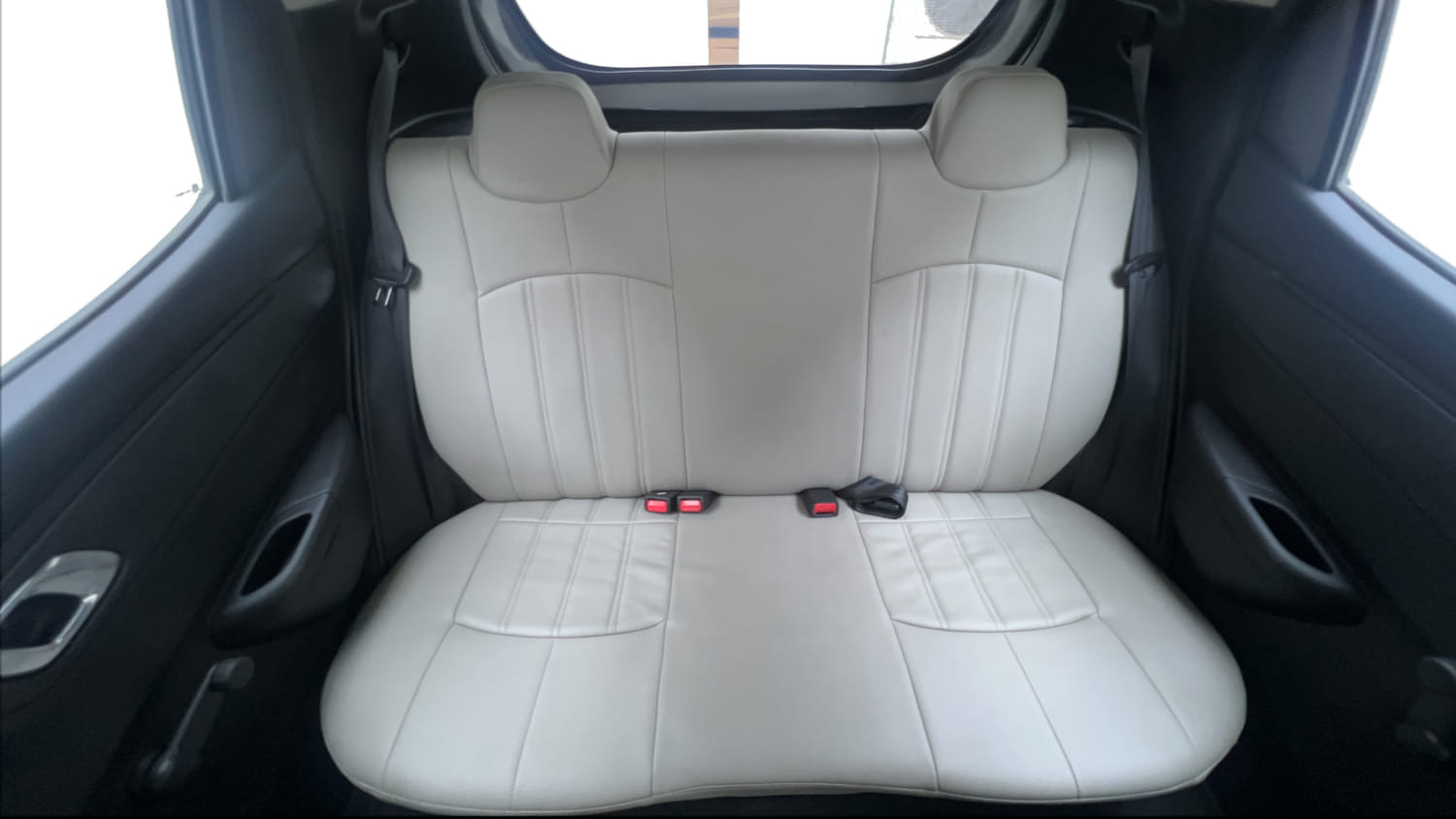 Used 2019 Renault Kwid RXT Opt Petrol Manual interior REAR SEAT CONDITION VIEW