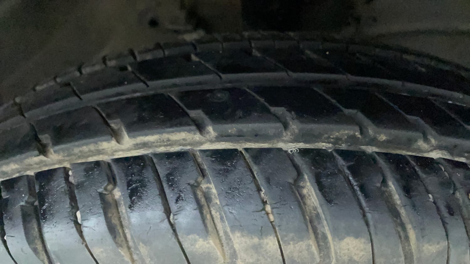 Used 2023 Maruti Suzuki Alto K10 VXi Petrol Manual tyres RIGHT FRONT TYRE TREAD VIEW