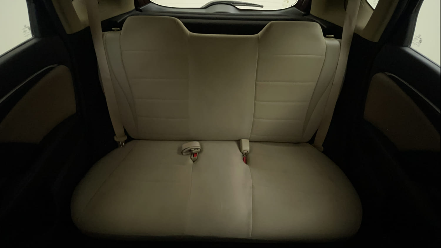 Used 2017 Honda Jazz V AT Petrol Petrol Automatic interior REAR SEAT CONDITION VIEW