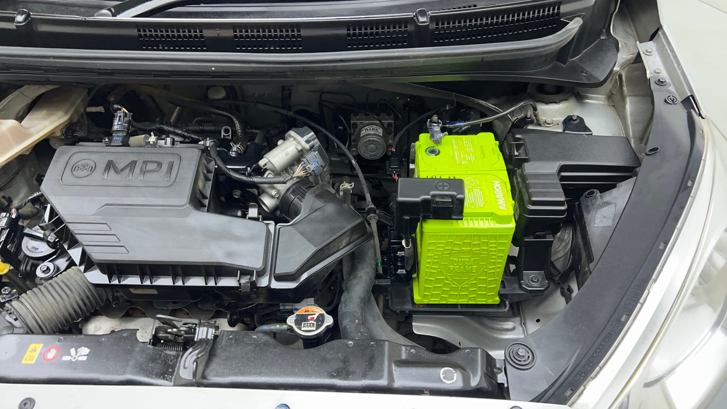 Used 2019 Hyundai Santro Magna Petrol Manual engine ENGINE LEFT SIDE VIEW