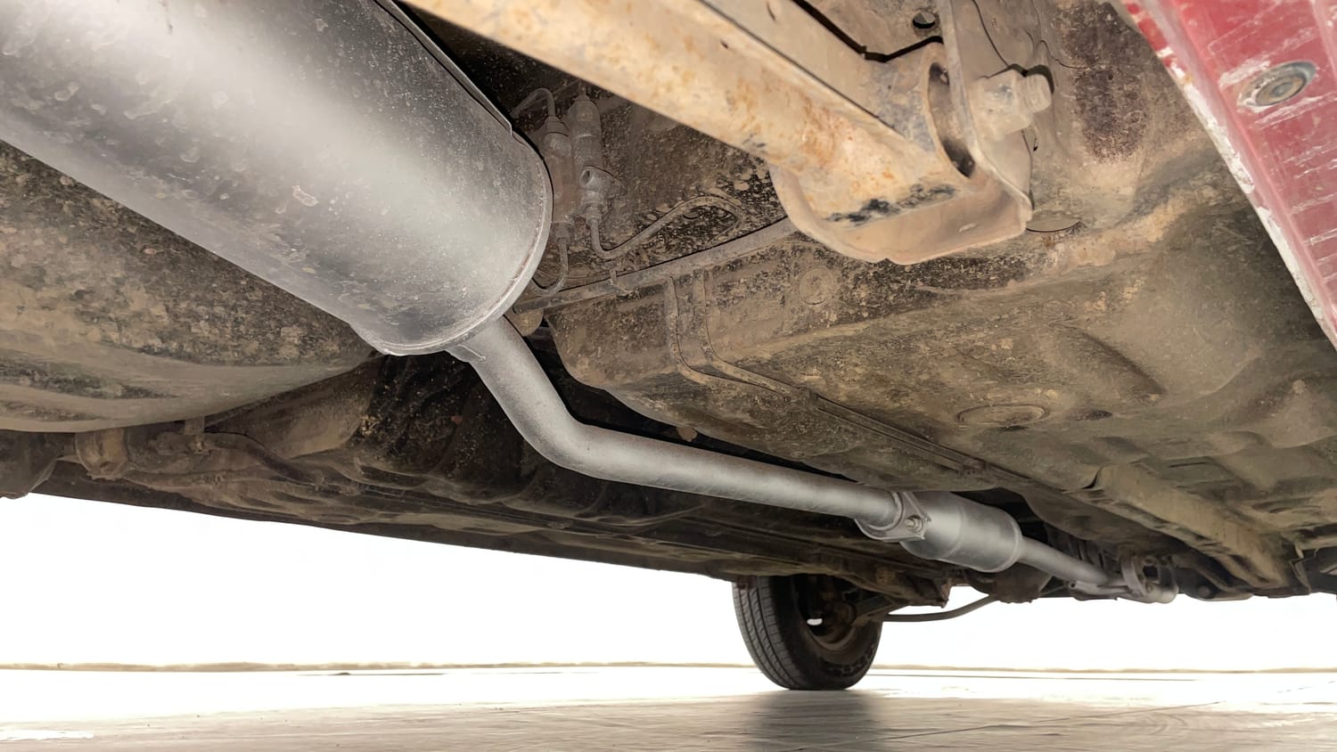 Used 2018 Maruti Suzuki Alto 800 LXi Petrol Manual extra REAR RIGHT UNDERBODY VIEW