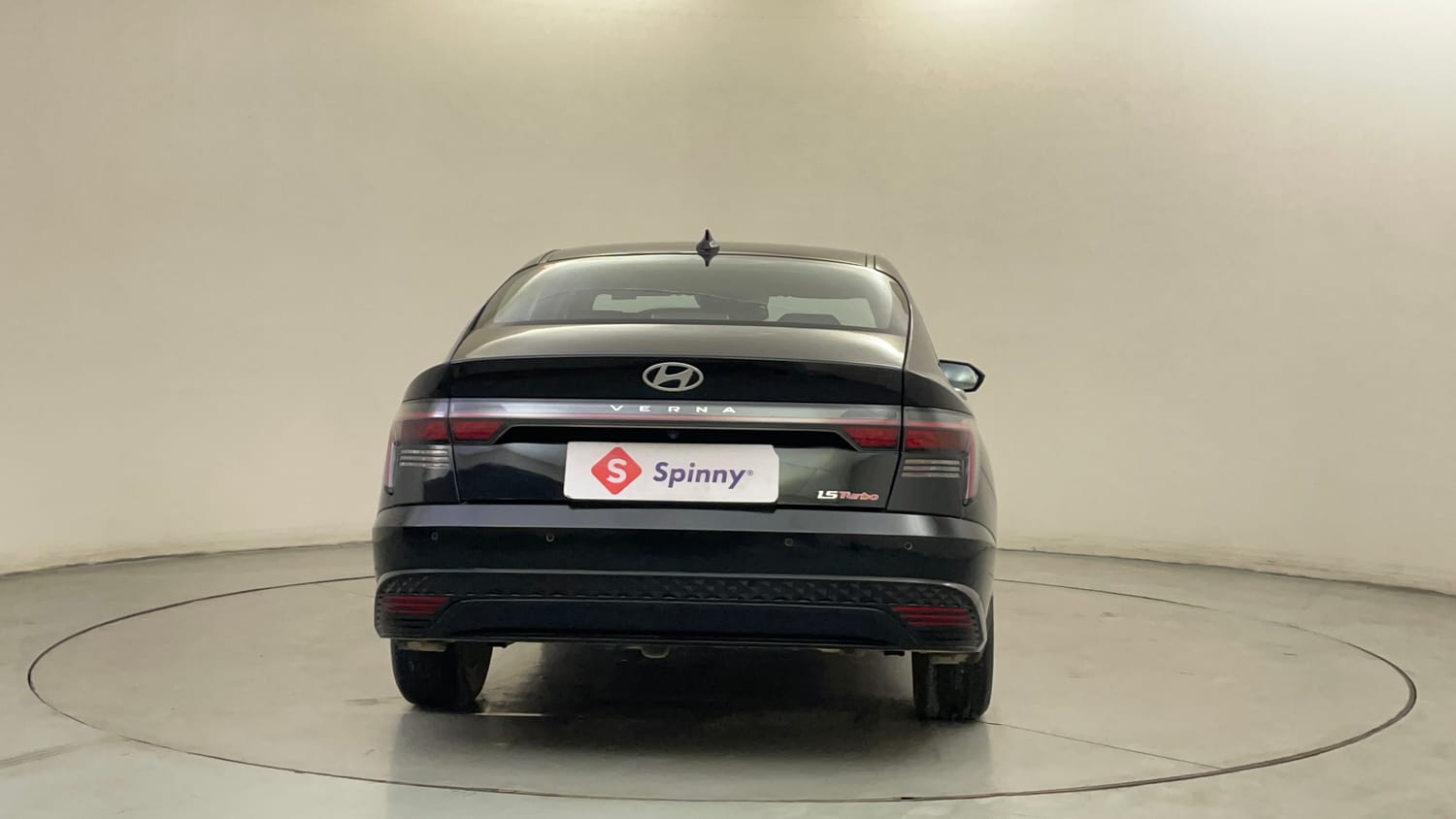Used 2024 Hyundai Verna SX (O) 1.5 Turbo Petrol DCT Petrol Automatic exterior BACK VIEW