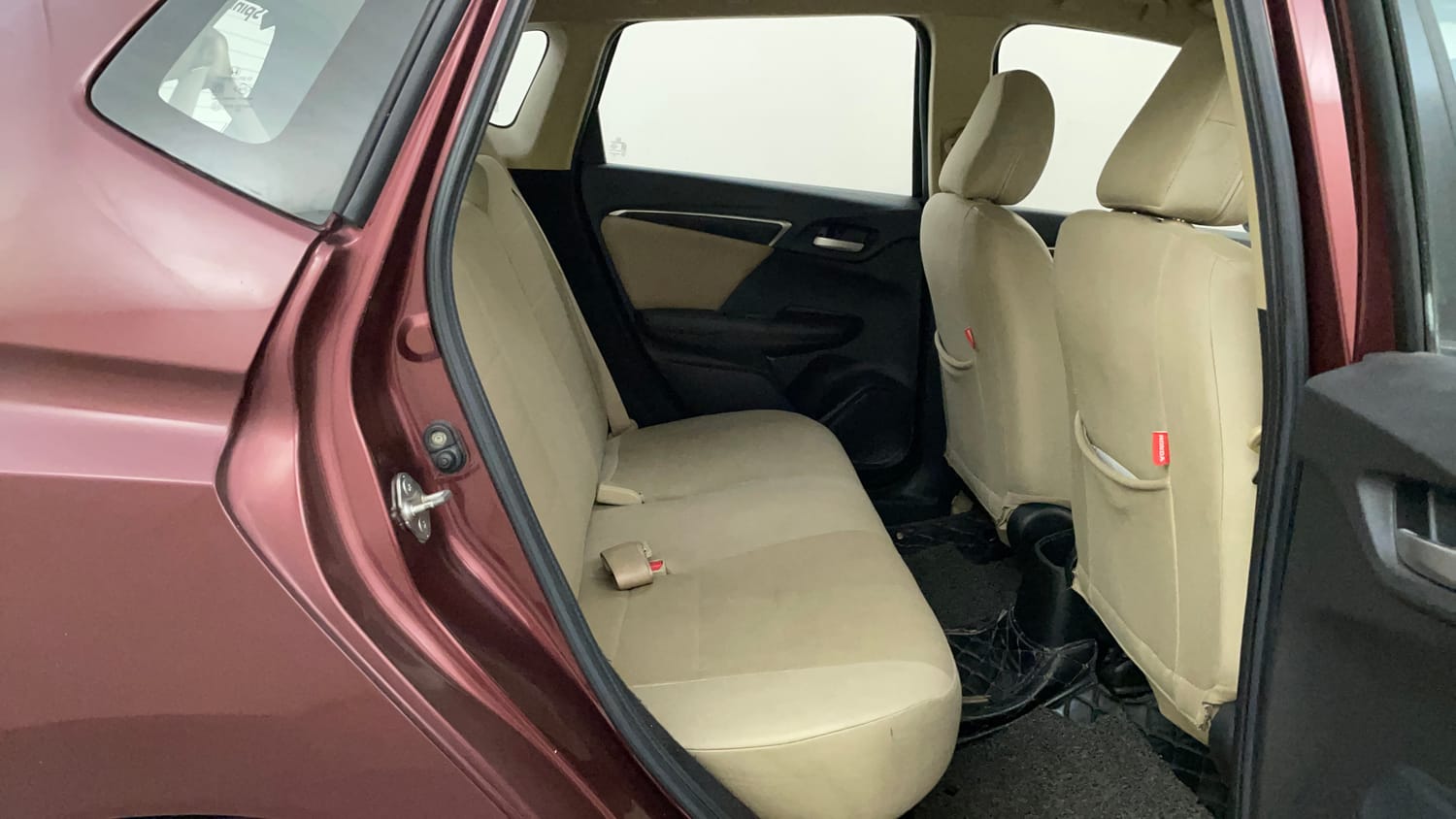 Used 2017 Honda Jazz V AT Petrol Petrol Automatic interior RIGHT SIDE REAR DOOR CABIN VIEW