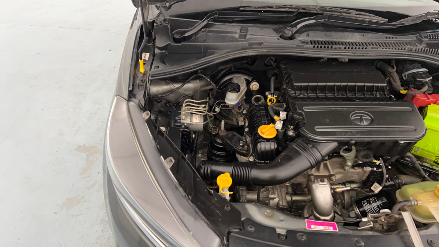 Used 2023 Tata Tigor XZ CNG Cng Manual engine ENGINE RIGHT SIDE VIEW