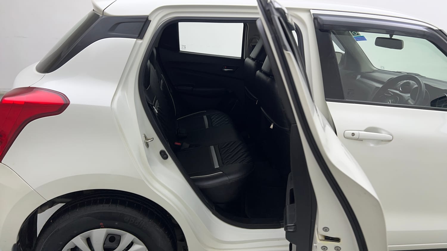 Used 2021 Maruti Suzuki Swift VXi Petrol Manual interior RIGHT SIDE REAR DOOR CABIN VIEW