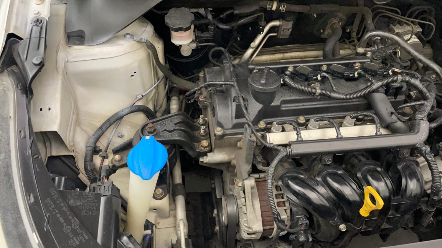 Used 2019 Hyundai Elite i20 Asta 1.2 (O) Petrol Manual engine ENGINE RIGHT SIDE VIEW