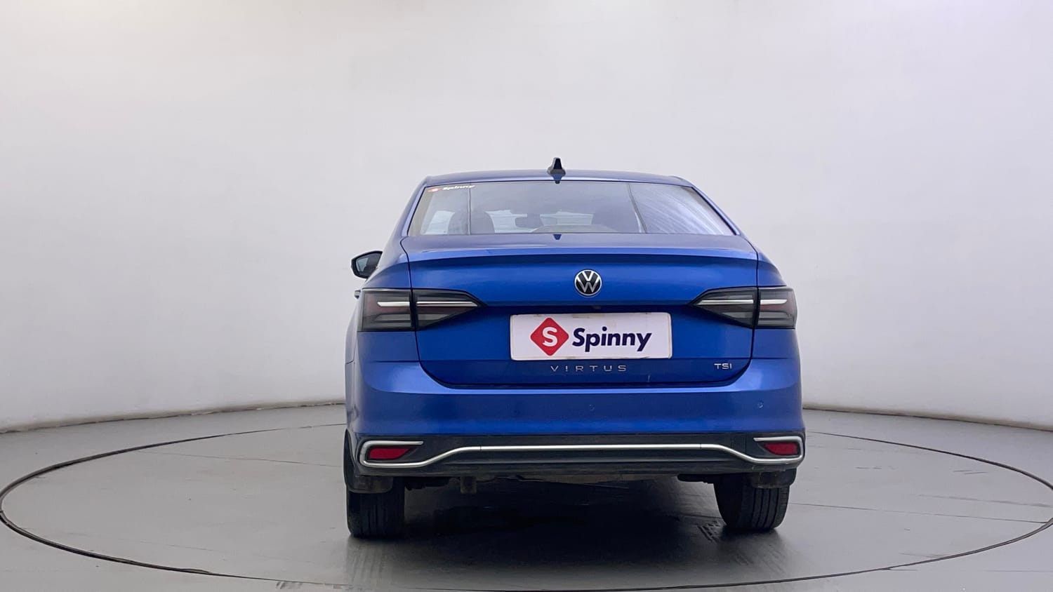 Used 2023 Volkswagen Virtus Topline 1.0 TSI MT Petrol Manual exterior BACK VIEW