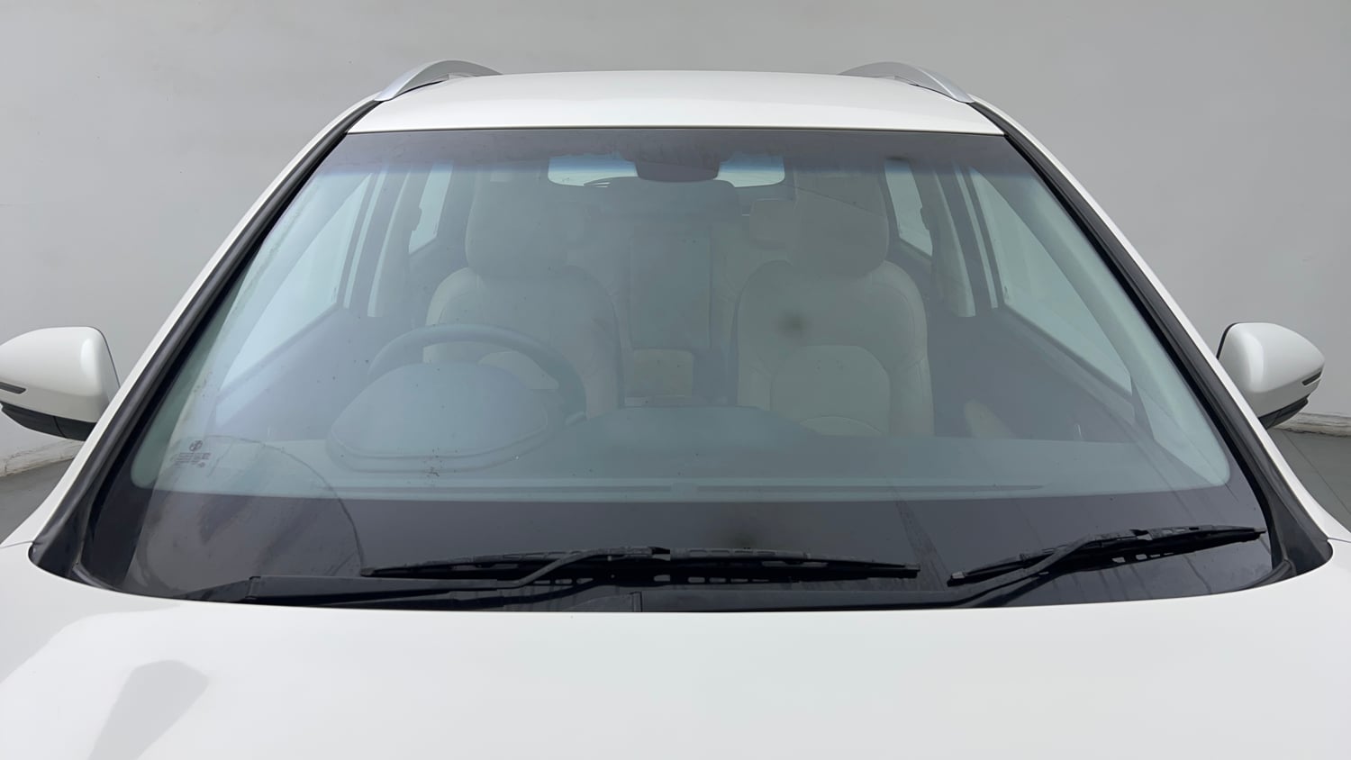 Used 2021 MG Motors Hector Super 1.5 Petrol Turbo MT Petrol Manual exterior FRONT WINDSHIELD VIEW
