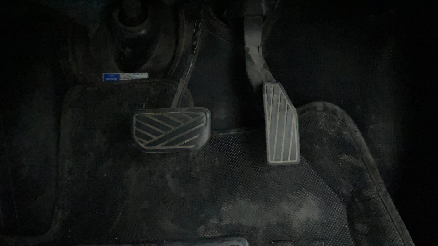 Used 2017 Maruti Suzuki Ignis Zeta 1.2 AMT Petrol Automatic interior PEDALS VIEW