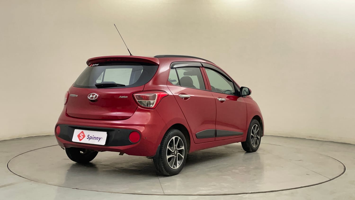 Used 2018 Hyundai Grand i10 Asta 1.2 Kappa VTVT Petrol Manual exterior RIGHT REAR CORNER VIEW