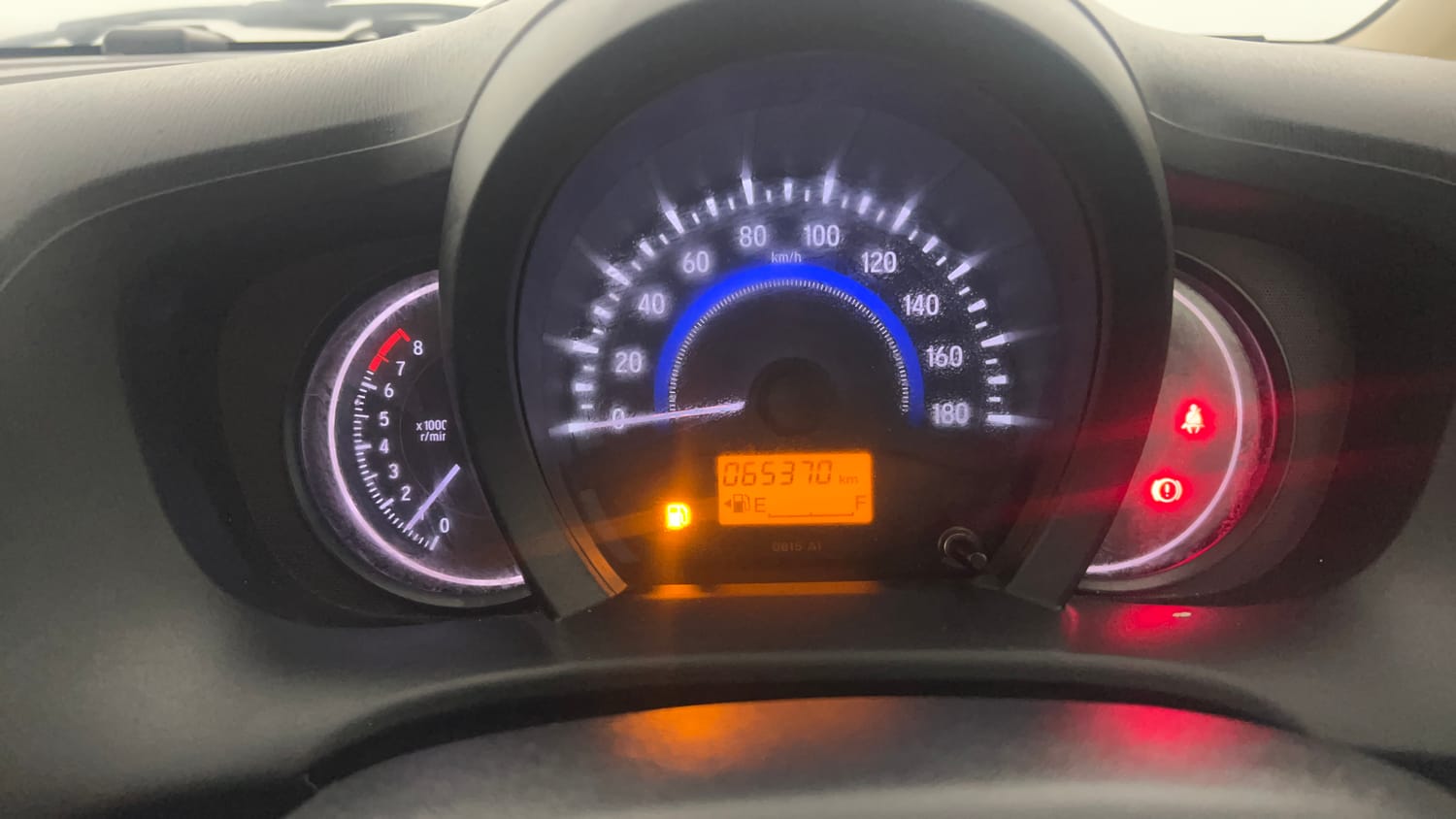 Used 2015 Honda Amaze 1.2 SX i-VTEC Petrol Manual interior CLUSTERMETER VIEW