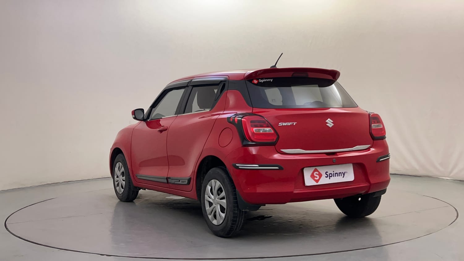 Used 2019 Maruti Suzuki Swift VXi AMT Petrol Automatic exterior LEFT REAR CORNER VIEW
