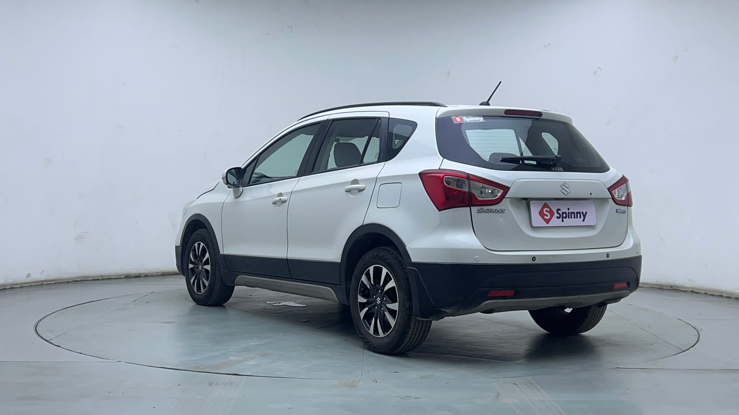 Used 2019 Maruti Suzuki S-Cross Zeta 1.3 Diesel Manual exterior LEFT REAR CORNER VIEW