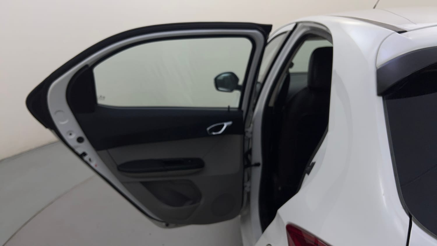 Used 2018 Tata Tiago Revotron XZ Petrol Manual interior LEFT REAR DOOR OPEN VIEW